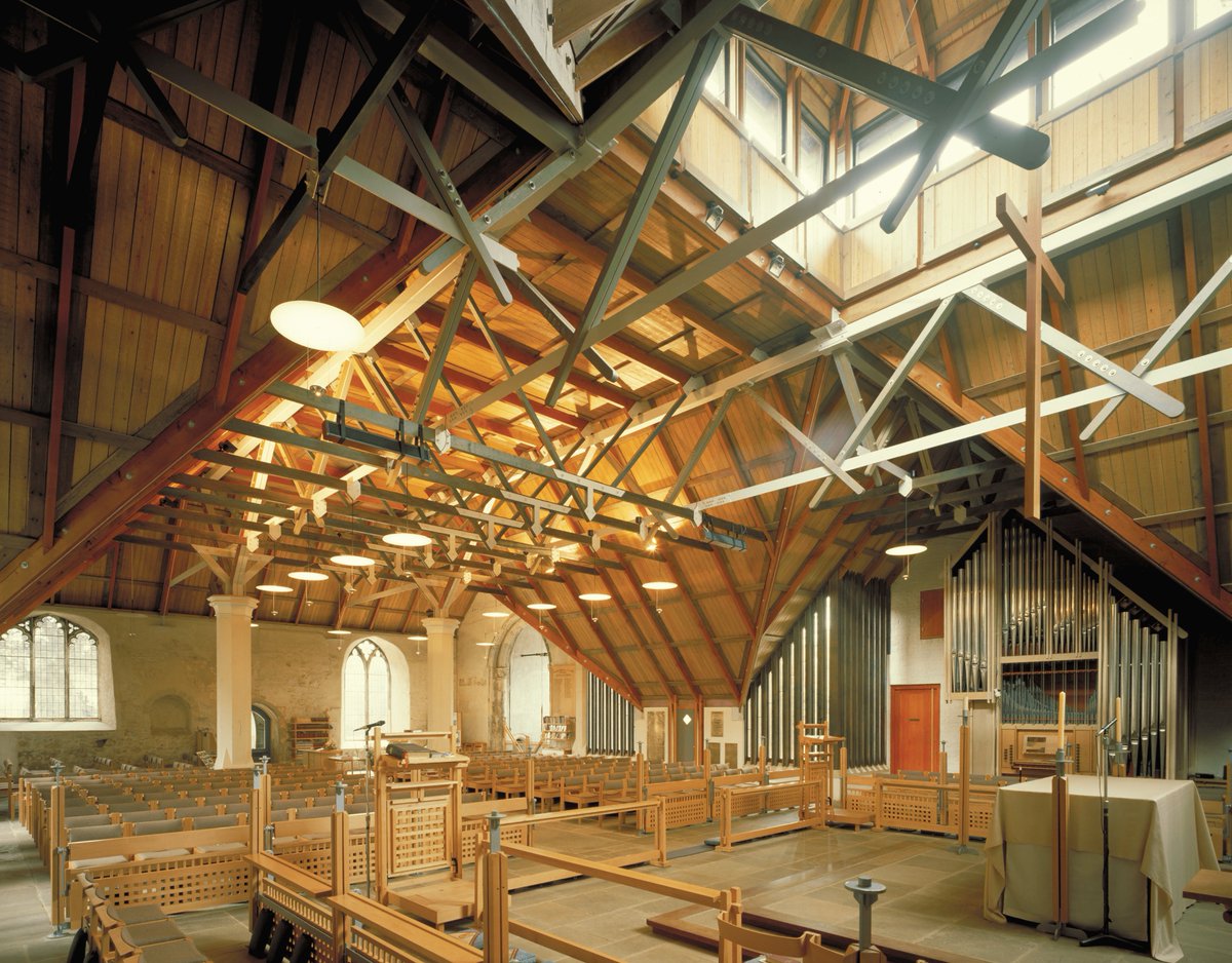 EVENT // A special evening to mark the 40th anniversary of Ted Cullinan’s radical reinvention of St Mary’s Church in Barnes (1984, Grade II*), with @hughpearman, @CullinanStudio, @stmarybarnes and @InterWarChurch 🗓️Thu 25 April, 6pm 🎟️secure.c20society.org.uk/Default.aspx?t…