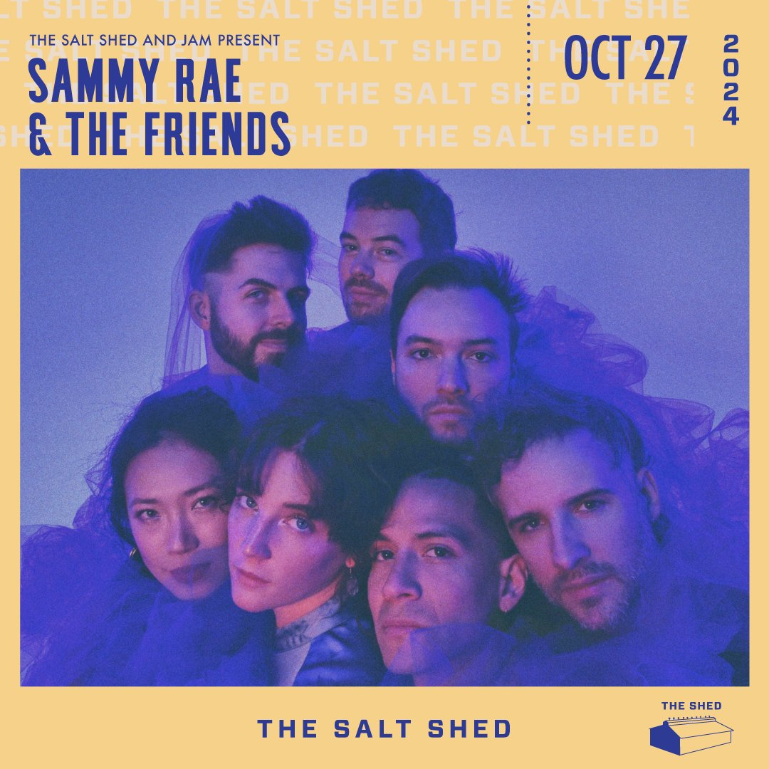 JUST ANNOUNCED: @SammyRaeMusic heads to the Shed on October 27 for an evening of jazz, rock, pop, and FUN. Tickets on sale Friday 3/22 @ 10am CT!