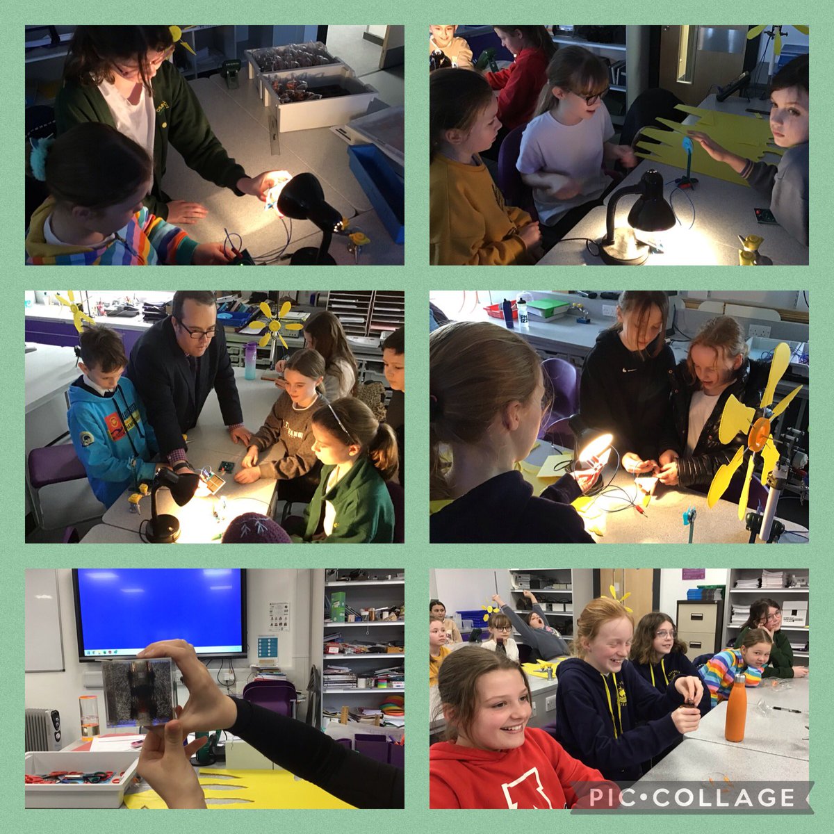 Diolch yn fawr @Hookean1 for the fantastic science workshop where Y6 were able to explore the magic of magnets & construct a wind turbine, investigating how much electricity could be generated by different blade shapes @EAS_STEM