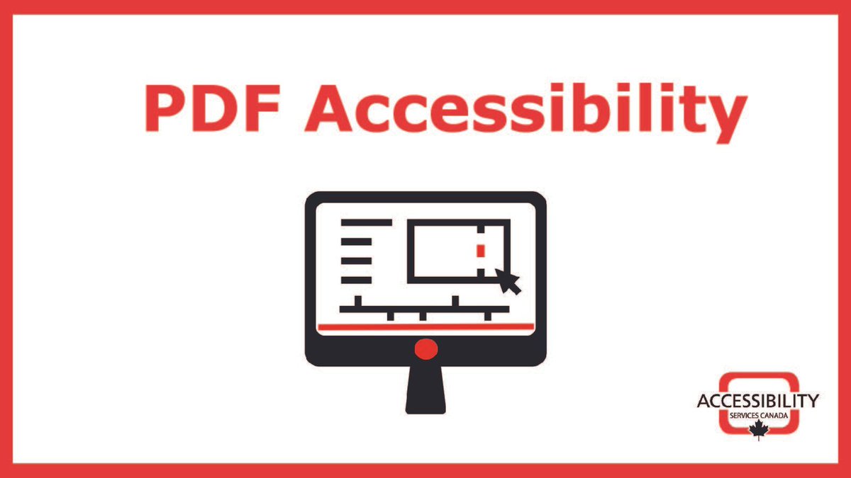 #Accessible #PDF - Do you know how to make one?

Join us on Wednesday for a full-day, hands-on virtual training: buff.ly/3wvDYyb

@AtlAbilities #accessibleNS #AccessibleNovaScotia #InclusiveNovaScotia 
#AccessibleCanada @AccessibleGC @InclusiveNS #Accessibility #AODA