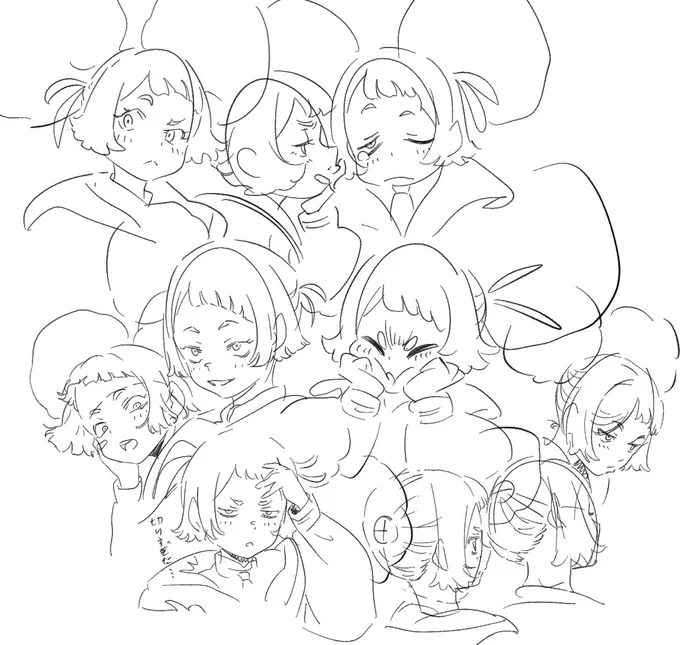 下にゆくにつれて誰、、、 