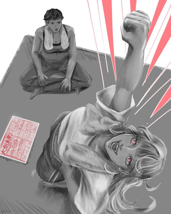 「こんばんは2時間どろーいんぐ(ホントは2時間19分)ちらし#イラスト 」|マチヲチカ＠ｺﾐﾃｨｱ144【き35a】のイラスト
