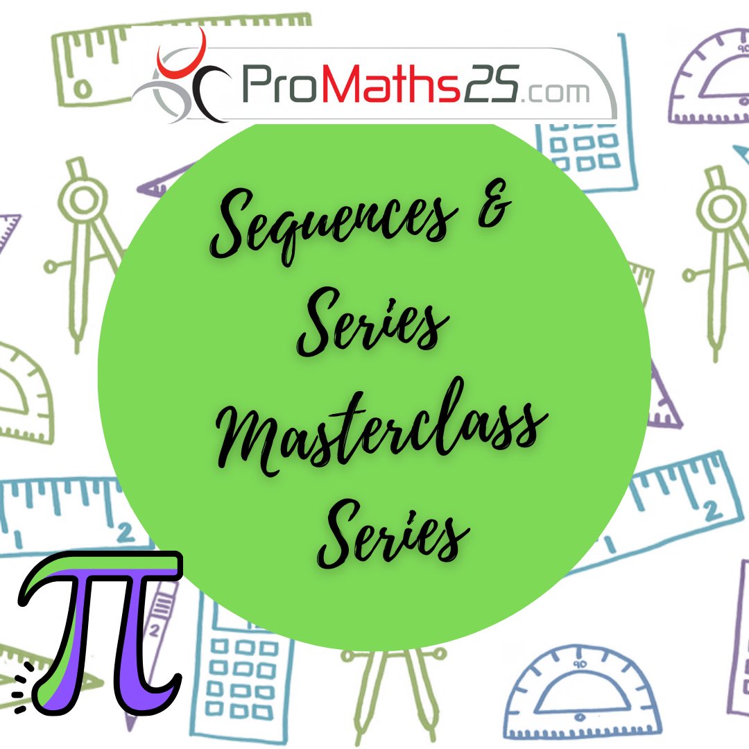 ProMaths25's tweet image. ✅ Sequences and Series for Leaving Cert Higher Level Students 
✅ 6 hours of expert tuition, class notes, sample questions and worked solutions 
✅ €49.99
✅ ProMaths25.com - Making Maths Easy ! 

🔗 buy.stripe.com/6oEeVX3uNfOz1c…
