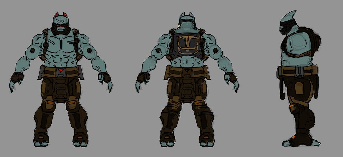 humzaartdesign's tweet photo. Creature Design
#drawing #painting #digitalpainting #mech #characterdesign #creaturedesign #cgspectrum #demo #speedpaint #scifi #blue #fantasyart https://t.co/RF7oVhIyum