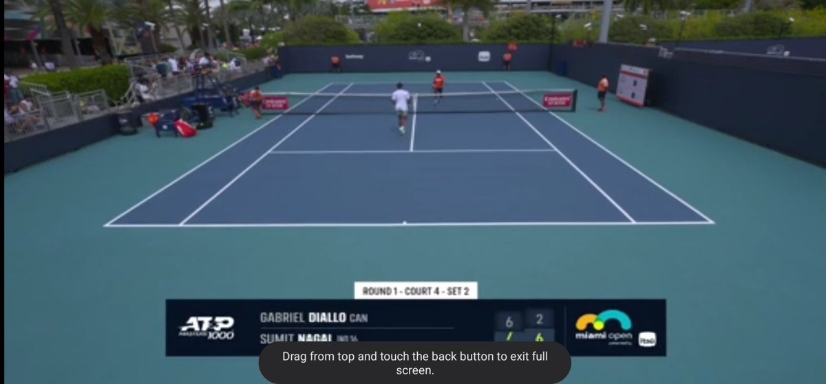 YTStatslive's tweet image. Sumit Nagal moves into final Qualifying Round of Miami Open 2024 . 🎾

He beats Gabriel Diallo 🇨🇦  by 7⁷ - 6³ , 6 - 2 in Qualifying Round 1 .

Next Vs Chak Lam Coleman Wong ( wc ) 🇭🇰

H2H : 1 - 0

#MiamiOpen | #ATPMasters | #Tennis