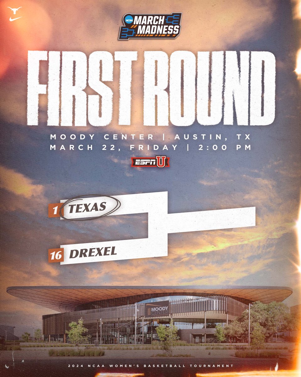 the stage is set 🤘 see you in @MoodyCenterATX at 2 PM on Friday ‼️ #HookEm