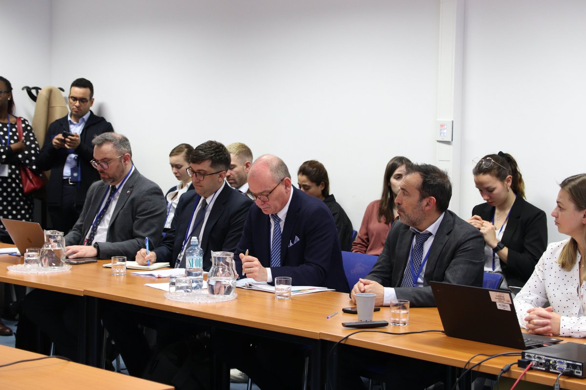 Full room today at the launch of ‘Firearms & Drugs: Partners in Transnational Crime’ Issue Paper Highlights: 💡 Drug trafficking fuels demand for illicit #firearms 🌐 Similar routes, actors & modus operandi used 🕊️Firearms fuel violence, crime & threaten stability