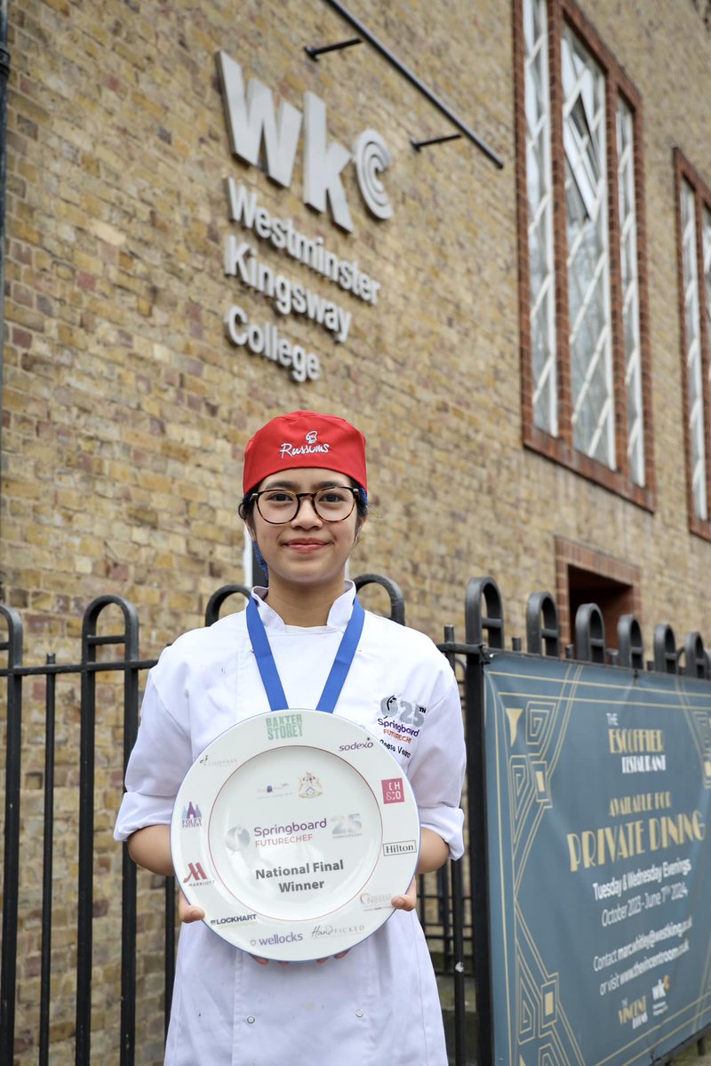 Huge applause to Reese Ventura from London, crowned as the 2024 @SBFutureChef National Champion! And let's not forget the outstanding efforts of the other 11 remarkable national finalists, well done to all for your incredible talent! 🎊 #SpringboardFutureChef #FutureChef25Years