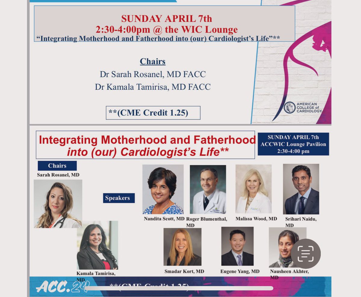 Join WIC hosting a terrific session on work life balance ACC.24- see you in Atlanta!! #ACCFIT, #ACCWIC, #ACC24, @ACCinTouch