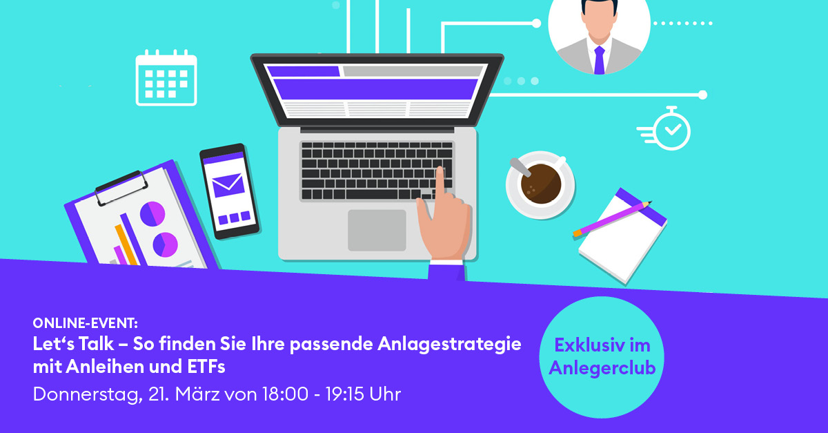 In unserem neuen Let´s Talk sprechen wir über all Deine Fragen rund um Anleihen und ETFs. 👈 Stell Deine Fragen und lerne von unseren Experten! ▶️ Alle Infos: boerse-stuttgart.de/de-de/service/… #boersestuttgart #boerse #letstalk #boersenwissen #anleihen #anlagestrategie #etf