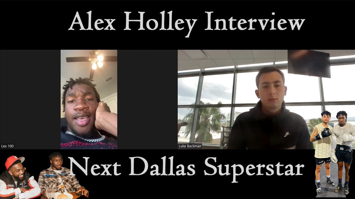 Got to talk to Alex Holley about his next fight in 2 weeks, what he expects for Gervonta Davis vs Frank Martin, and his homecoming fight in Dallas this summer! Check out the interview right here: youtu.be/wdulkl8uIjs?si…