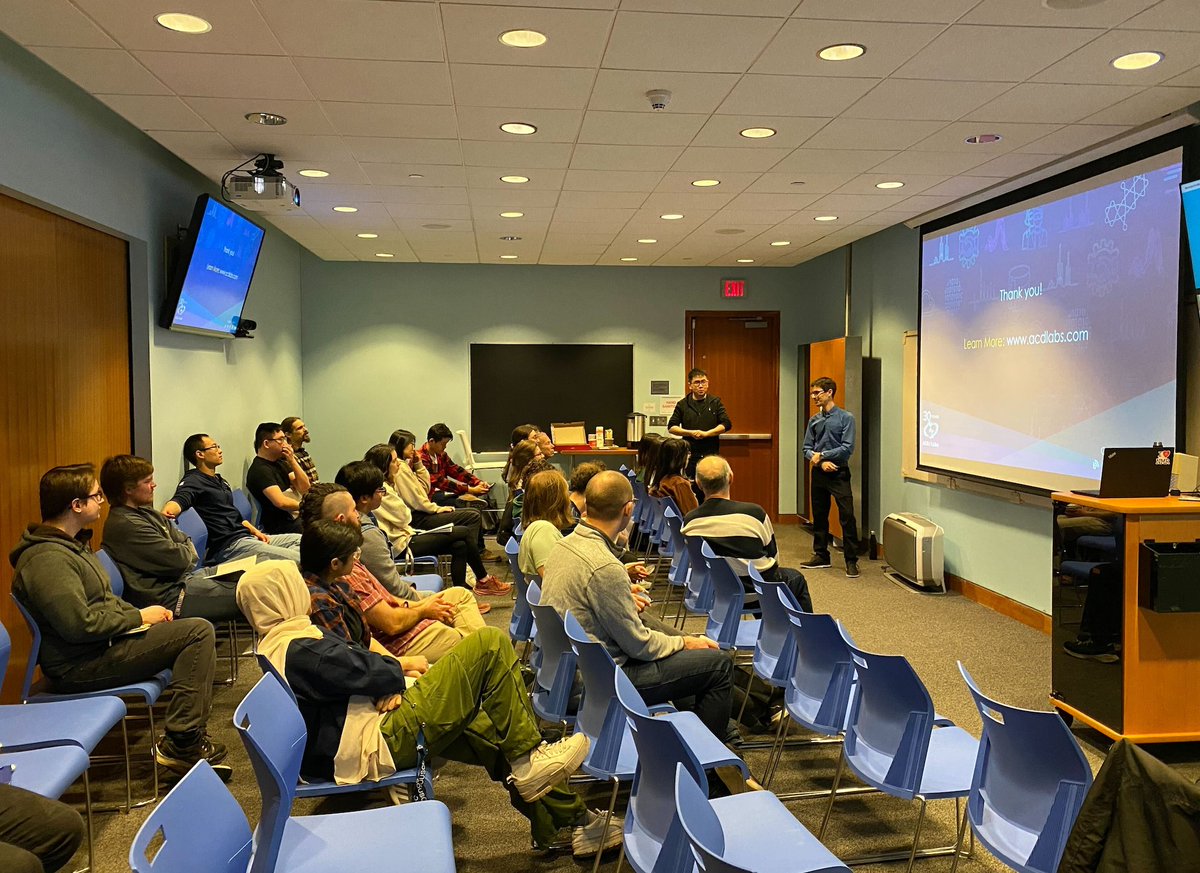 The UofT GCI would like to thank Dr. Alex Waked for visiting last week and sharing his exciting career with us at ACD Lab Inc! Thank you all for joining us in this talk, and stay tuned for the next seminar in our series. 🧪 #GCI #GCISeminar #greenchemistry