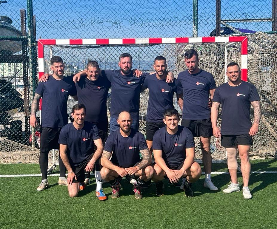 Aidon, Karl, Dylan, Juan, Israel, Francisco, David, Alvaro, and Ernest competed in a football tournament to raise funds for Prostate Cancer Gibraltar. They made it all the way to the semi-finals, contributing to a remarkable fundraising total of £6,000! #Gibdock #ProstateCancer