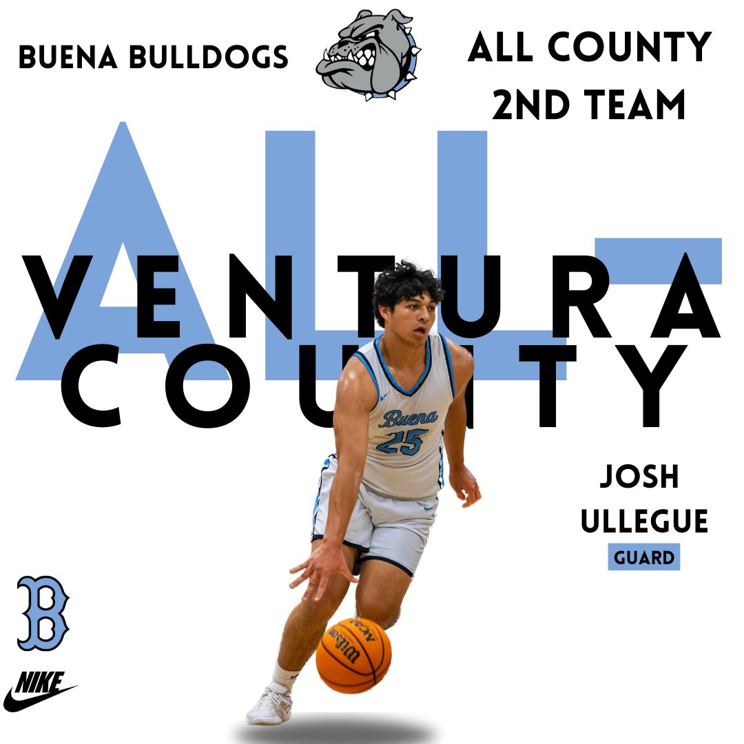 Buena Basketball All Ventura County 2nd Team @boys_buena