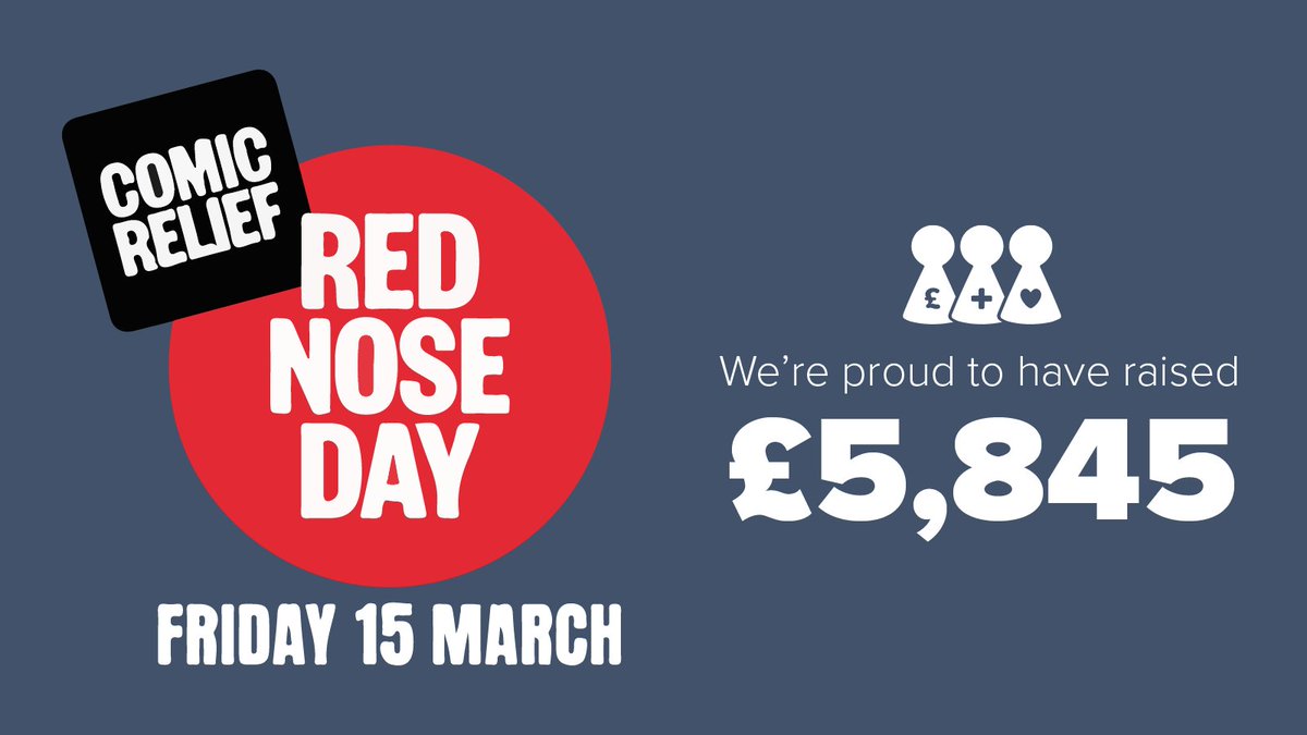 With the help from our wonderful community of schools, and our hardworking staff, we were able to fundraise a whopping £5,845 for @comicrelief #RedNoseDay2024 🎉

A huge thank you to everyone who has helped us make a difference! 🔴