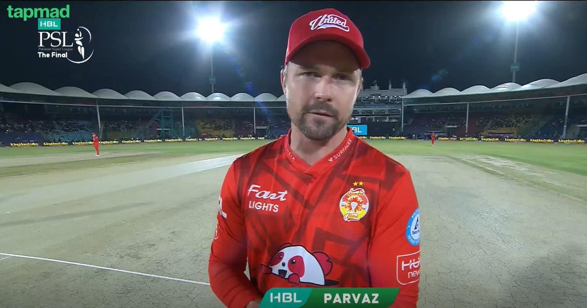 Colin Munro said - The crowd is not full, but it's still loud. I'm not 100% fit but I am fit enough to play tonight. This is my first PSL final so it's special for me. #HBLPSL9 #PSLfinal