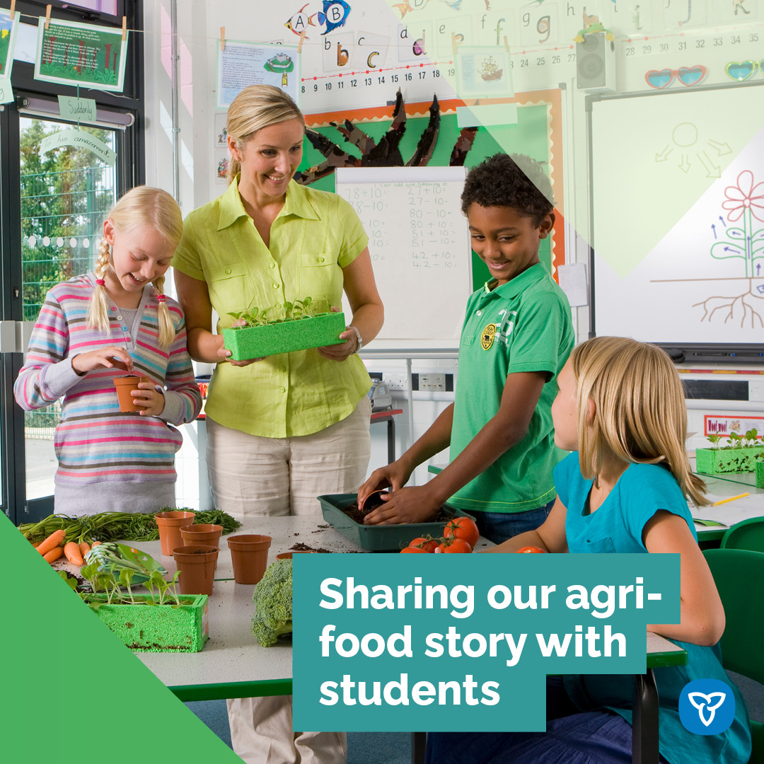 March is Canadian Agriculture Literacy Month, a great opportunity for educators to share the story behind Ontario’s thriving agriculture and food industry.
Let’s get kids excited about Ontario Agriculture!
agscape.ca/event/canadian…. #OntAg #CALM23