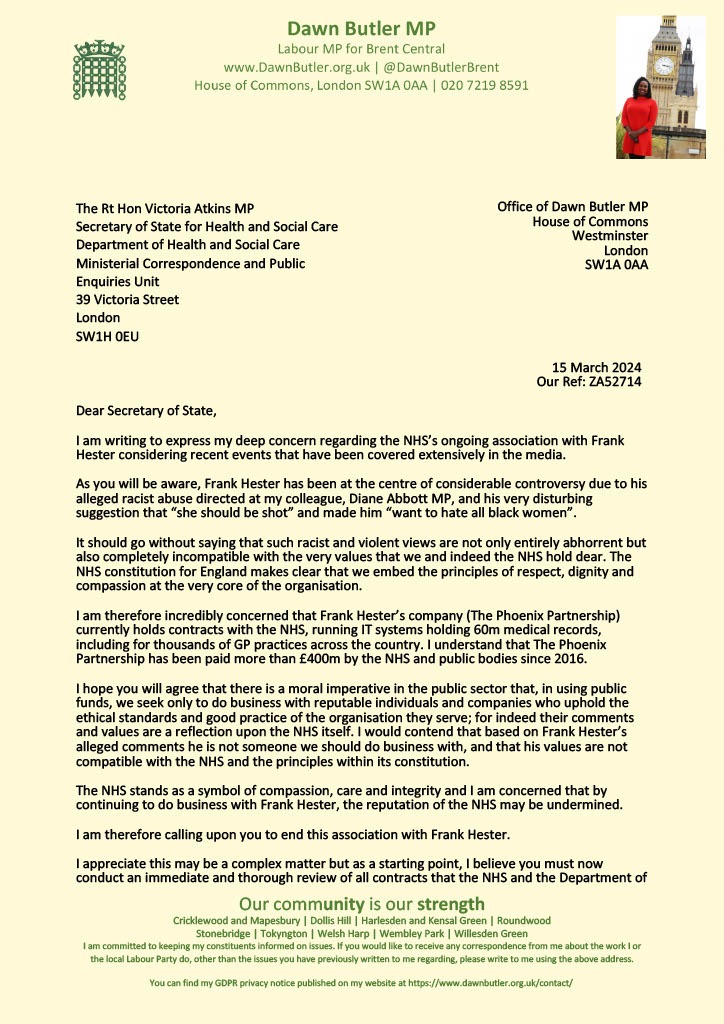 Dawn Butler ✊🏾💙 tweet media