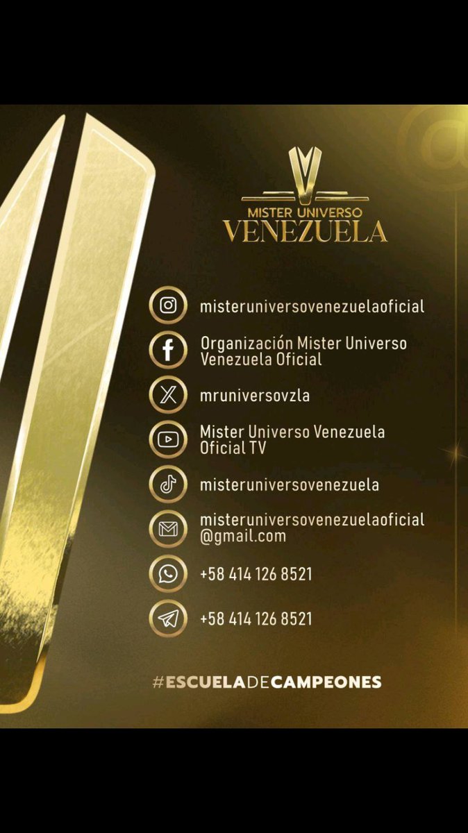 Mister Universo Vzla tweet media