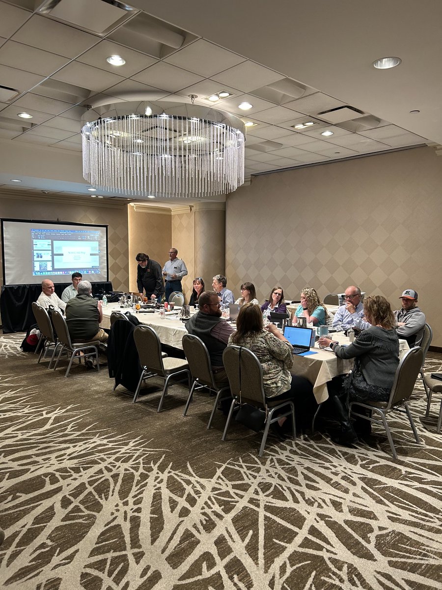 Clark_Agronomy's tweet photo. Meeting of the NAICC board, and the government affairs committee in Washington DC. Hill prep is just starting! #naicc1978 #servitech #centrol #unl #bayer https://t.co/AVxSao9t19