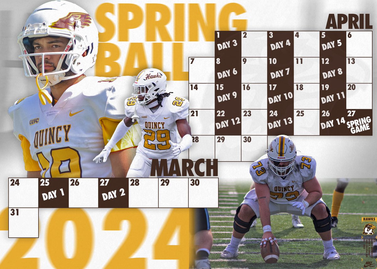 Spring Ball Schedule 2024🏈