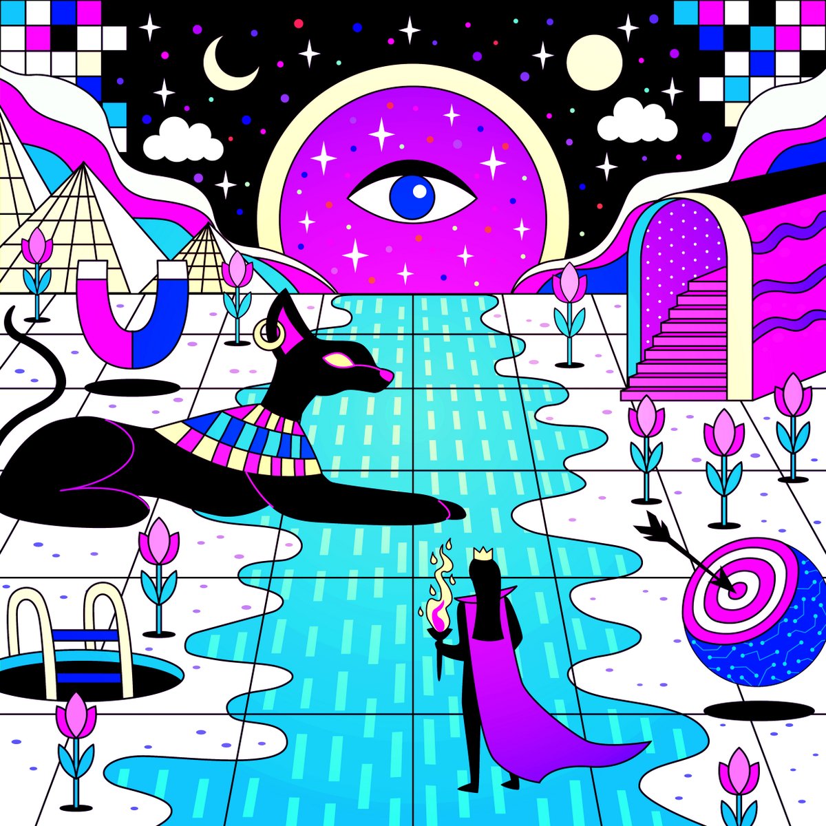 NEW DROP on tezos! 💜💙🖤 

'Transition' ♾ 

10 editions
3 $XTZ 

teia.art/objkt/849053

objkt.com/tokens/hicetnu…

#tez #tezosart #WomenInNFT #xtz #tezos #NFTCommunity #newdropNFT <a href="/TeiaCommunity/">Teia Community</a> <a href="/objktcom/">objkt</a>