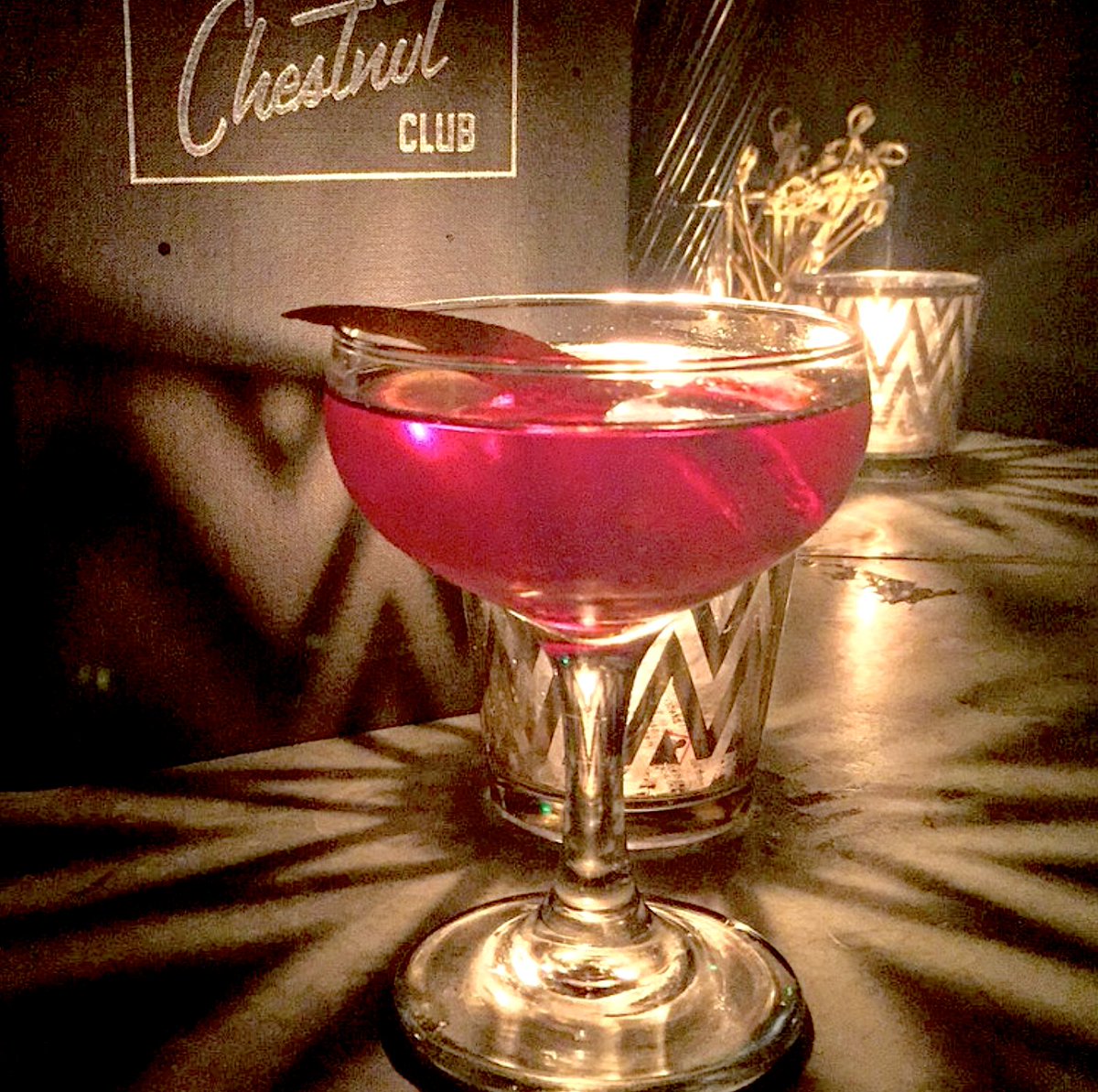 "5 stars for this beautiful bar, The Chestnut Club, with even better cocktails!" 

Shared by: Dylan H.