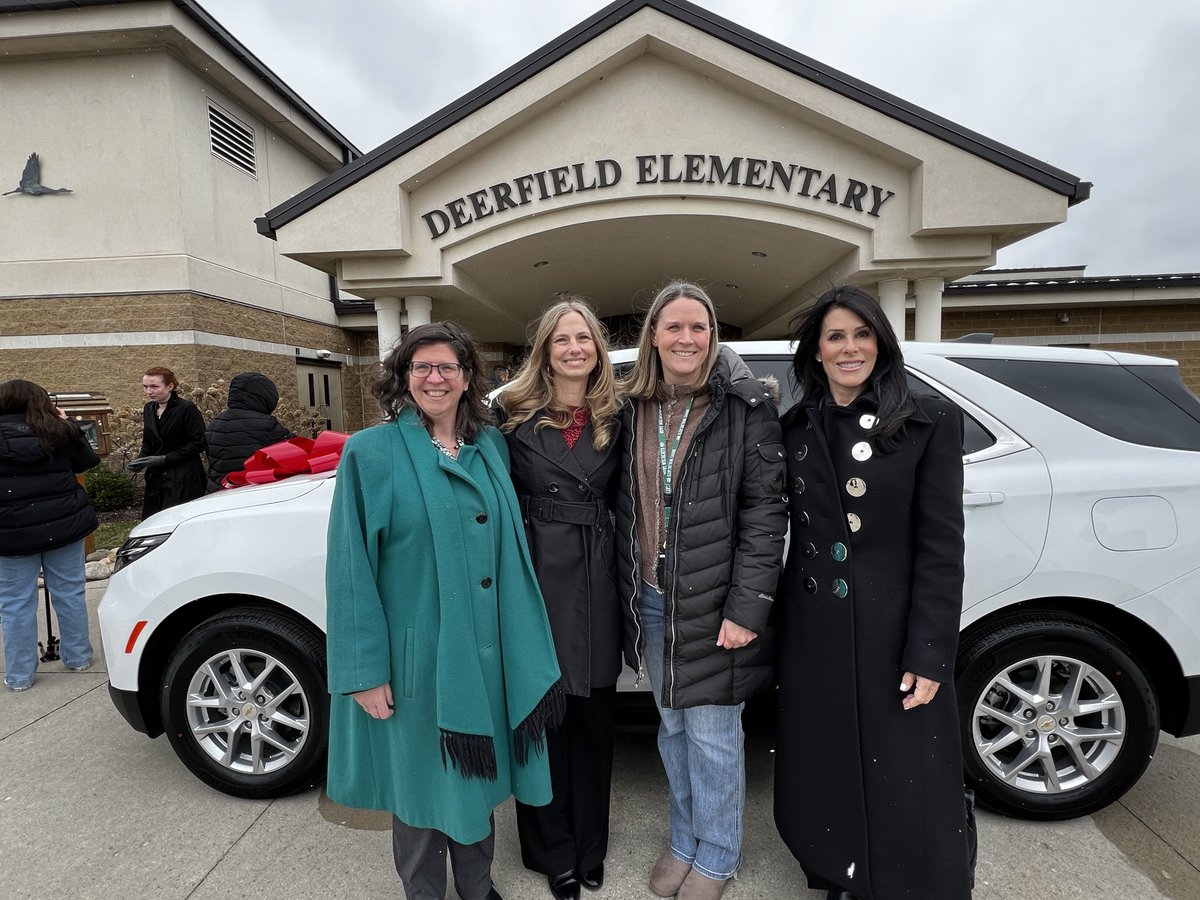 Heather Stewart was named the  <a href="/NoviEdFound/">Novi Educational Foundation</a> <a href="/NCSD/">Novi Community School District</a> Educator of the Year. She received a new Equinox from <a href="/FeldmanNovi/">Feldman Chevrolet of Novi</a> #NoviPride