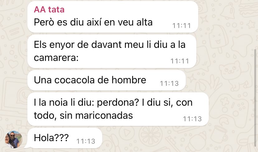 Ma germana va fer l’examen x ser ADF ahir. Aquest va ser només un dels comentaris de machito q va escoltar:
😡😡😡