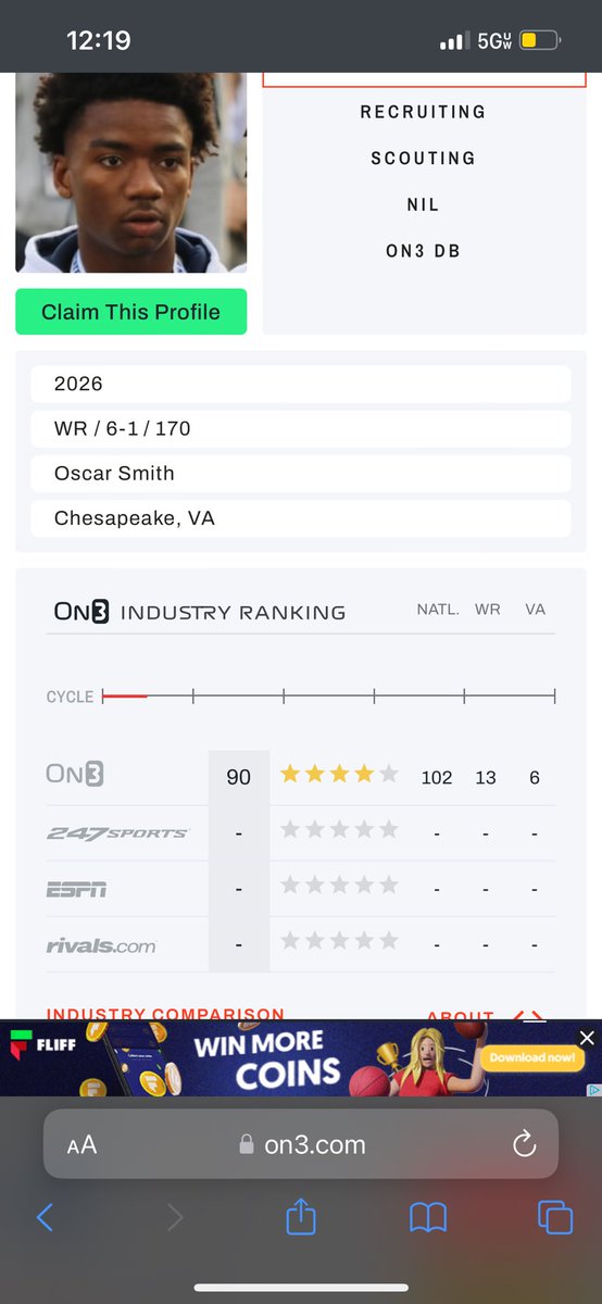 #AGTG Blessed to Receive a 4 star⭐️