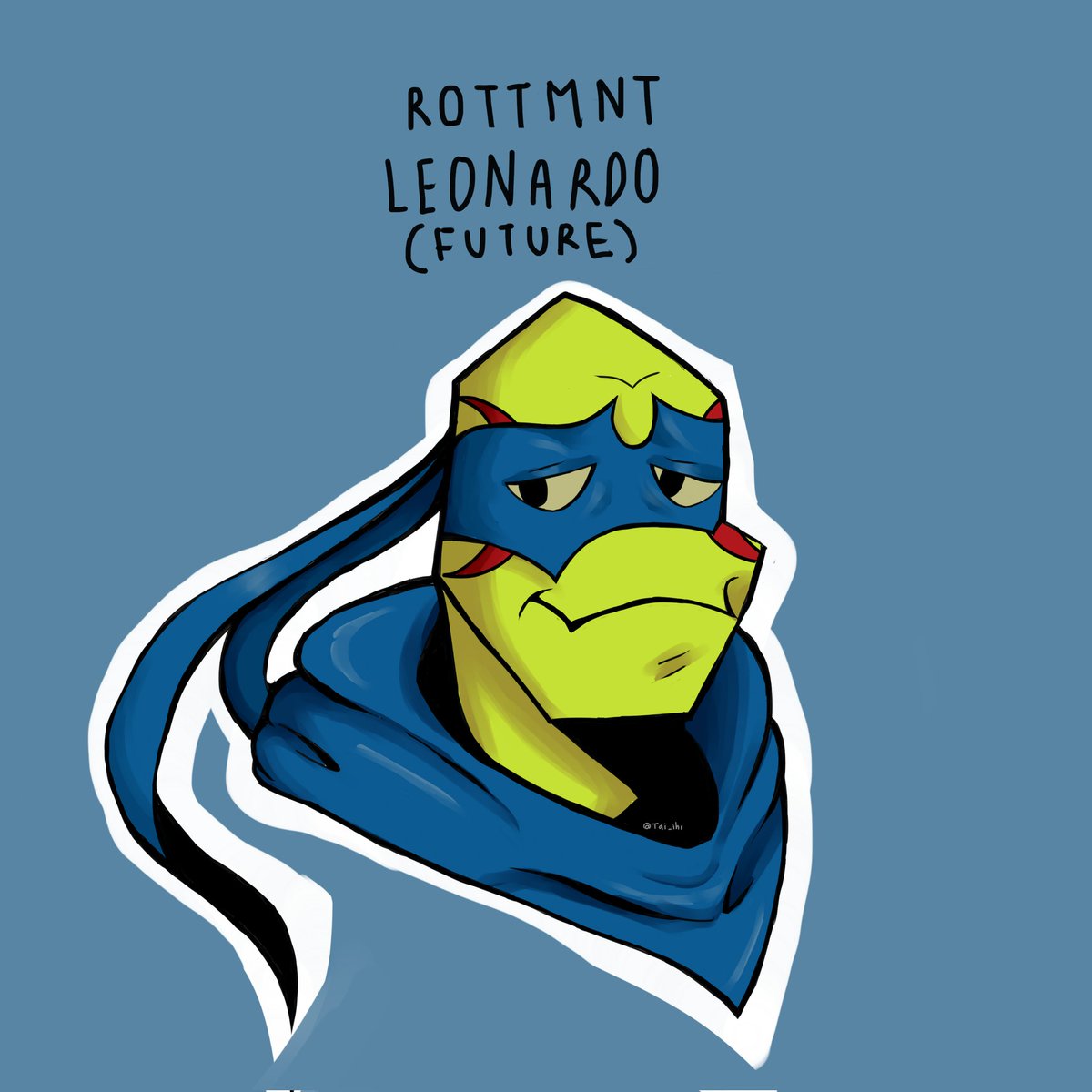 Tai_ihr's tweet photo. Nuevamente dibuje a Leonardo del 2012 y al viejito💀

#TMNT #tmnt2012 #rottmnt https://t.co/eCN4ys9D42