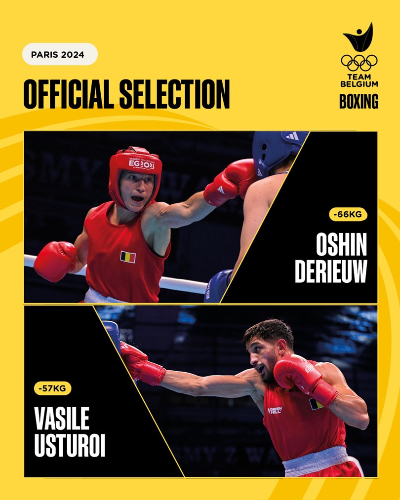 🚨OFFICIAL SELECTION PARIS 2024 🚨

Meet the first 6️⃣ athletes in taekwondo, sailing and boxing who have been officially selected to join #TeamBelgium at the Paris 2024 Olympic Games.

#WeAreTeamBelgium #Taekwondo #Sailing #Boxing #OfficialSelection #OlympicSelection