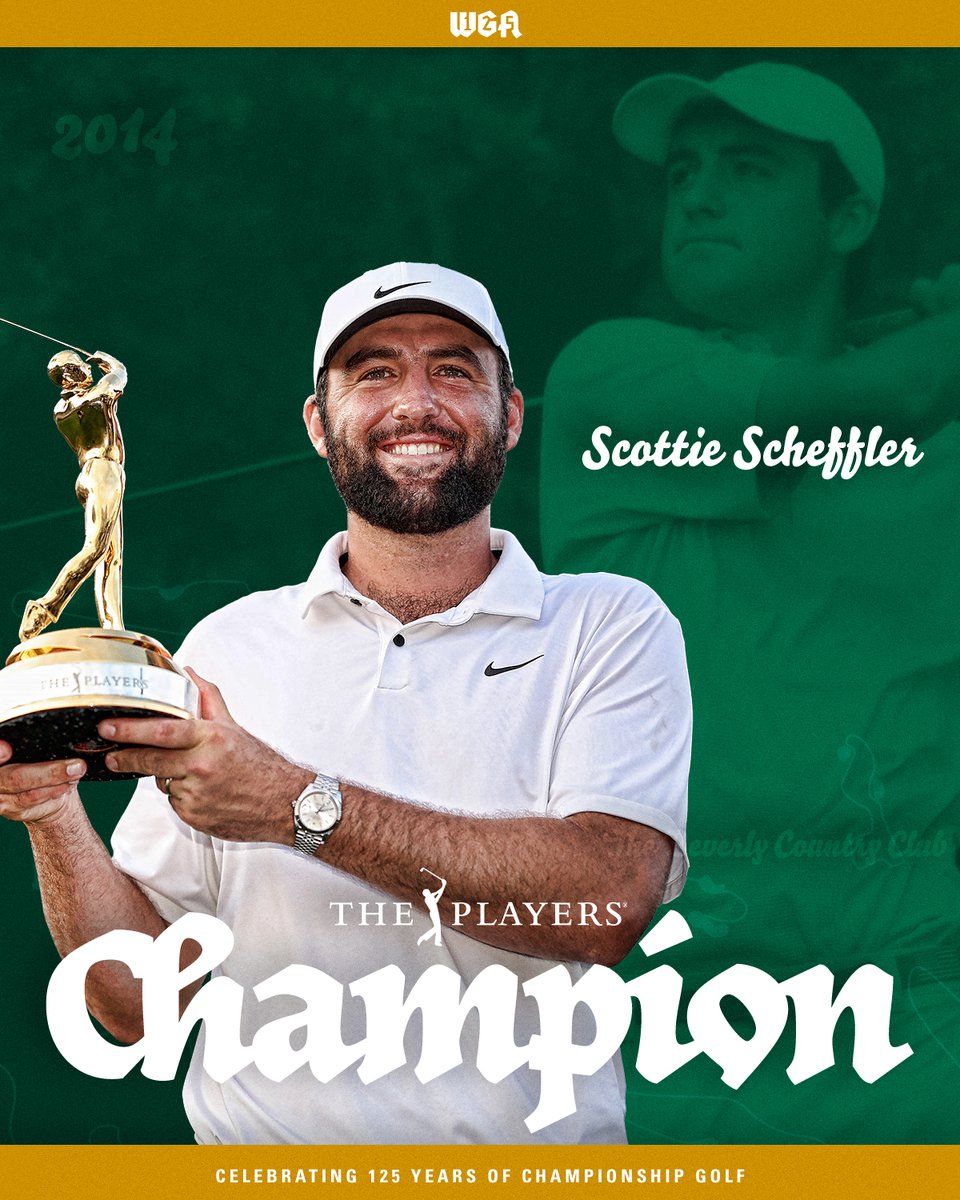 Congratulations to 2014 #WesternAmateur Sweet 16er Scottie Scheffler on repeating at The Players!