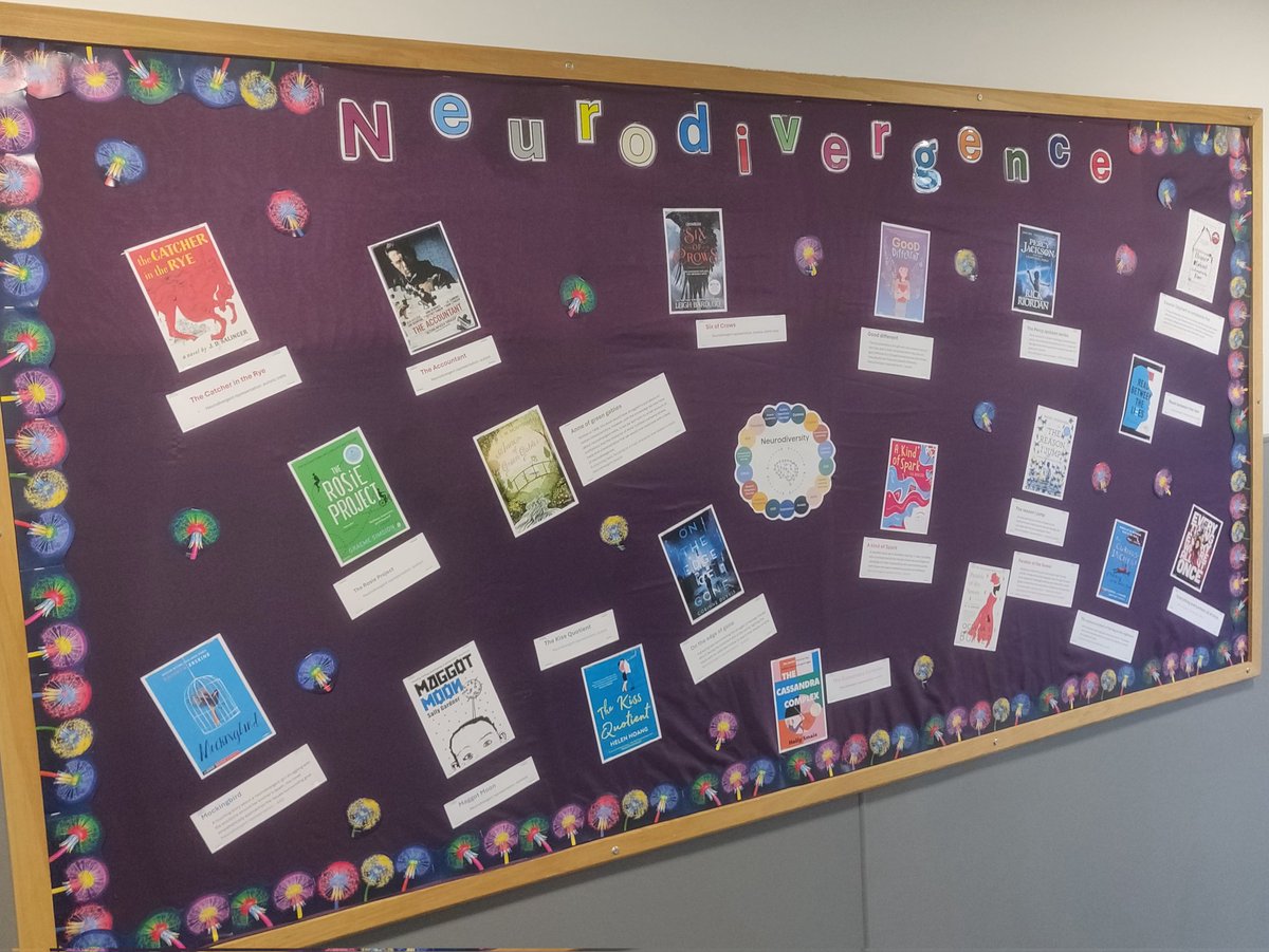 We are celebrating #Neurodiversity #NeurodiversityWeek! @Hurst_College