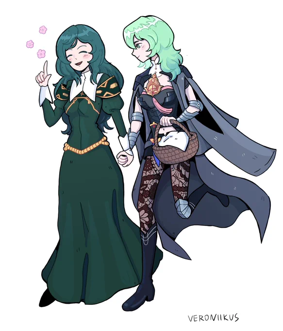 mother-daughter moments#fe3h #byleth 