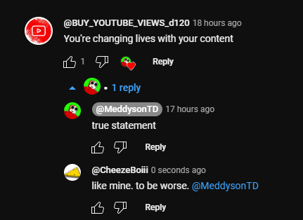CheezeboiYT's tweet photo. BRO GOT RATIO'D HARD NGL https://t.co/bBfTzfFMn8