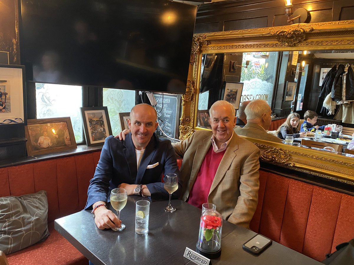 Over 40 years combined in running a special hotel in St James London @Terry_Holmes #friends #luxury #hotels #london