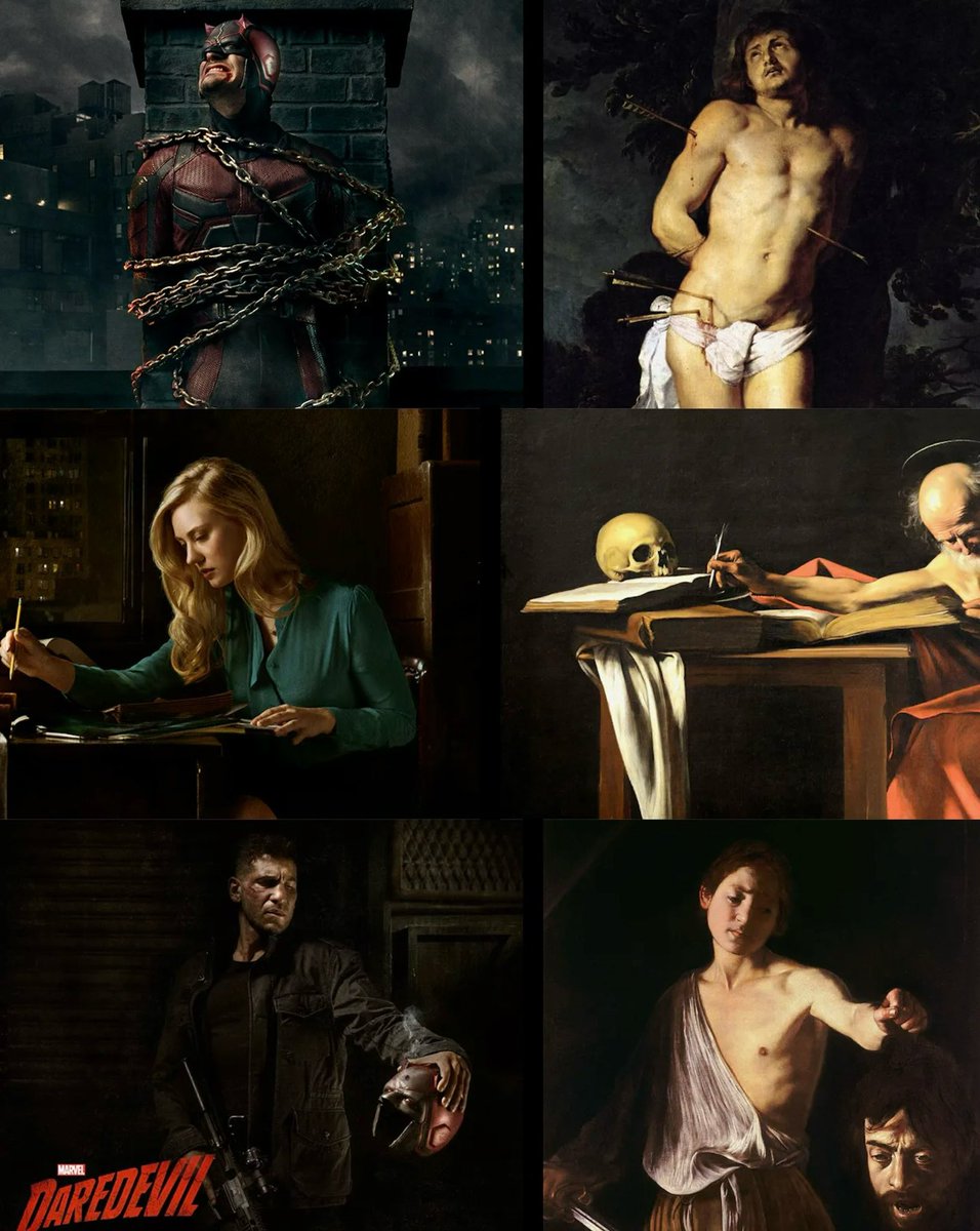 DDevilUpdates's tweet photo. DAREDEVIL’s Season 2 character posters inspired by Caravaggio and Peter Paul Rubens’ paintings https://t.co/qnzFDX1weP