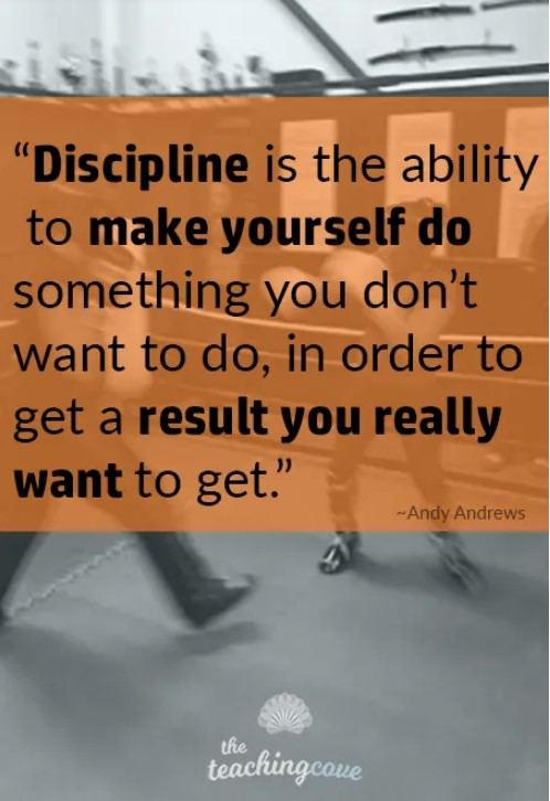 #MondayMuse: Discipline.