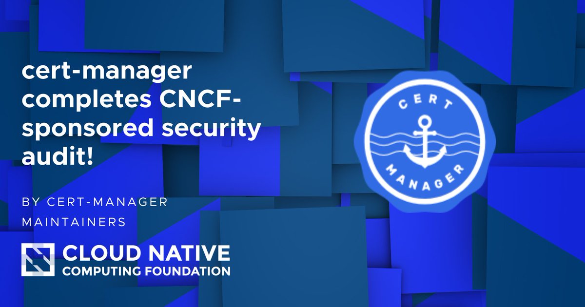 CloudNativeFdn's tweet image. 🔐 @CertManager has completed its security audit with @ADALogics and @OSTIFofficial 🙌 Check out more on the blog ⬇️  cncf.io/blog/2024/03/1…(opens in a new tab)
