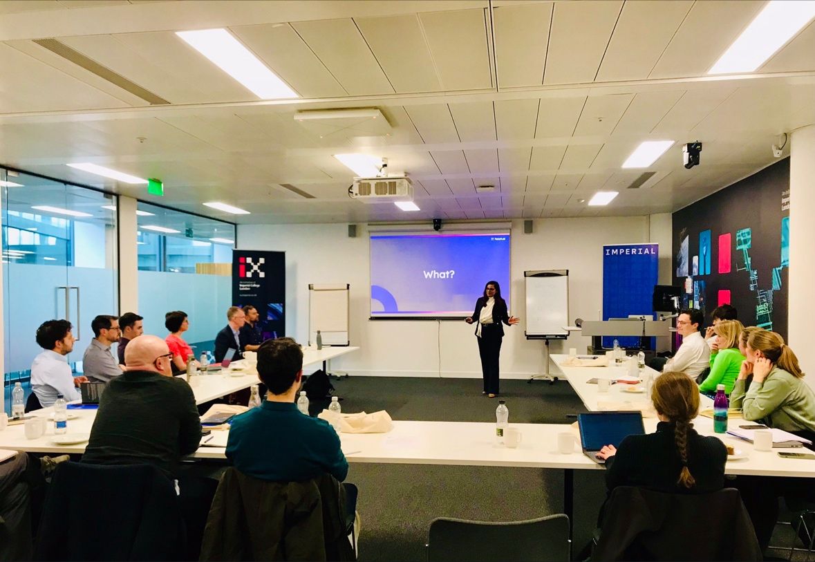 Thank you to the @imperial_forum event at @ImperialX_AI for having our Programme Director, @sanawajid81, present Fetch.ai and its vision to those in attendance 🙌 It was an incredible opportunity to connect on how AI Agent technology can benefit everyone 💡