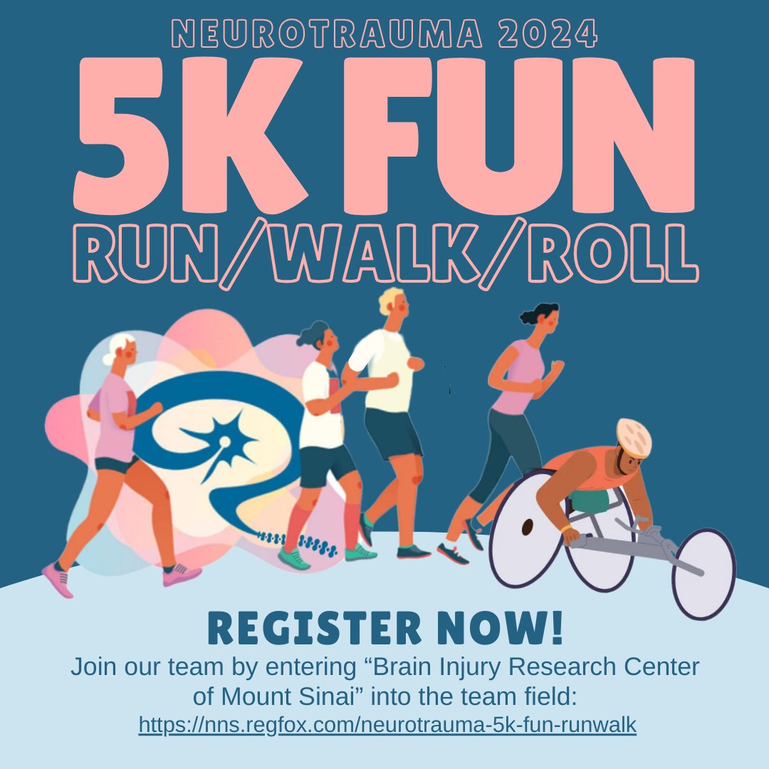 We are proud to support the National Neurotrauma Society (NNS) #Neurotrauma5K Run/Walk/Roll! NNS promotes research investigating trauma to the central nervous system with the goal of improving treatments available to patients Link to register: nns.regfox.com/neurotrauma-5k… @NNSFunRun