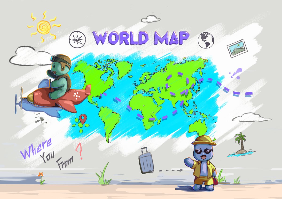 FineTurtleNFT's tweet photo. Where are the turtles at?

Show us your flag 🌍 https://t.co/NgH8BCnwRd