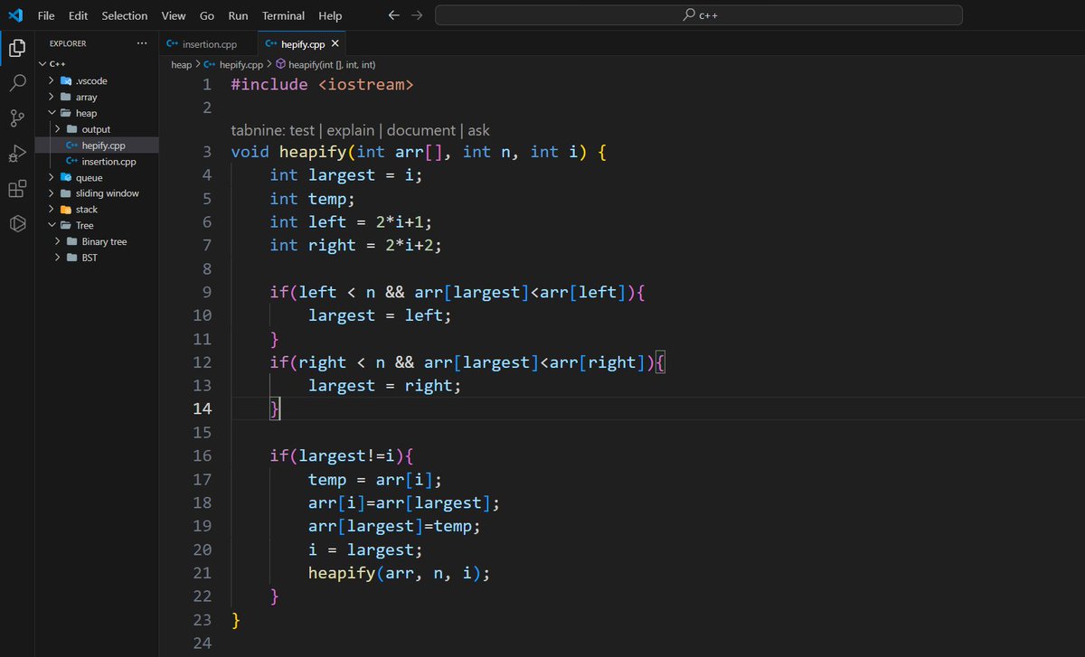 Day 14 of #100DaysOfCode 

---Web Dev---
1) Learned about microtask queue.
2) Children prop in React.

---DSA---

1) Heapify and Heap sort programs.
2) Solved CN: Diameter of binary tree