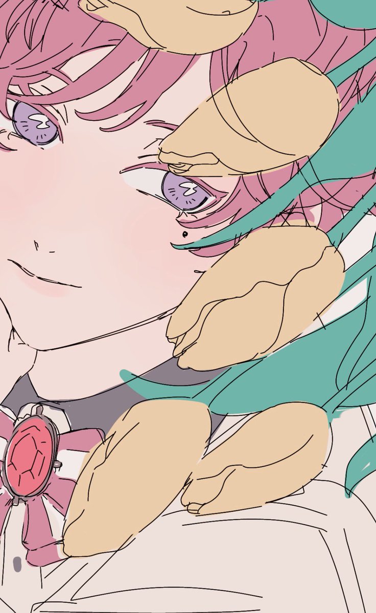 「途中 」|しまのイラスト