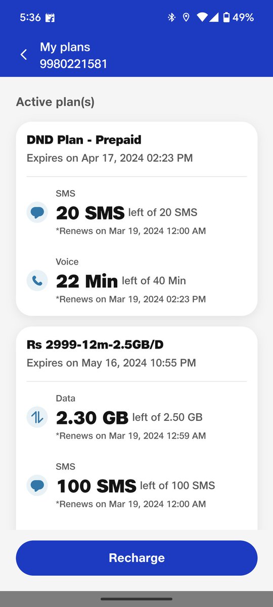 manilovesone's tweet photo. Is anyone facing this ! 
DND PLAN !! 
FOR WHAT ??
I DIDN'T ASK FOR IT!!
CANNOT FIND HOW IT ACTIVATED!! 
NO OPTION TO CONTACT ANYONE REGARDING THIS???

#scams
@beebomco @BBCBreaking @TRAI @JioCare @ndtvindia https://t.co/BLTN5ml0Vo