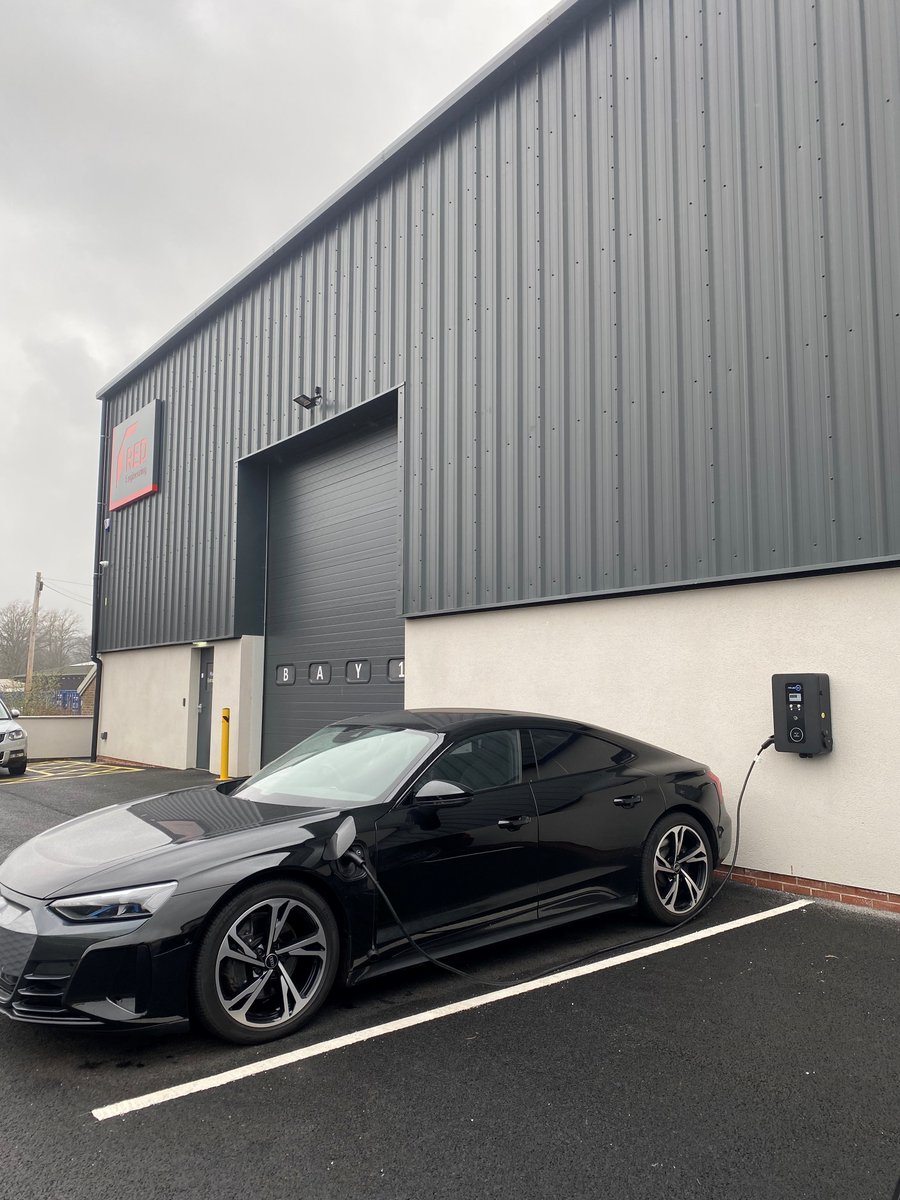 RED Engineering (@redengineersuk) on Twitter photo ⚡️Our EV charging points are now up and running!
With the capacity to fast charge 4 cars at the RED Technology Centre, we're pleased to be providing #teamRED with their own hassle free charging on site.
#EVcharging #electrification ⚡️Our EV charging points are now up and running!
With the capacity to fast charge 4 cars at the RED Technology Centre, we're pleased to be providing #teamRED with their own hassle free charging on site.
#EVcharging #electrification
