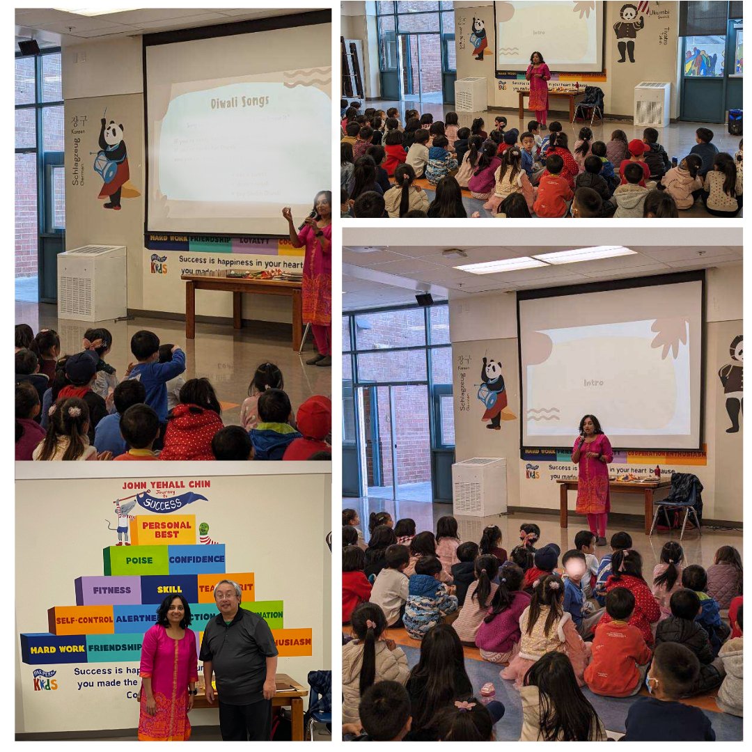Best moment of this author visit - Watching  a kid's face light up when she came and spoke to me in Hindi! 

#authorvisit #schoolvisit #librarians #educators #california #10gulabjamuns #sanfrancisco #southasian #southasianamerican #diversereads #stempicturebook