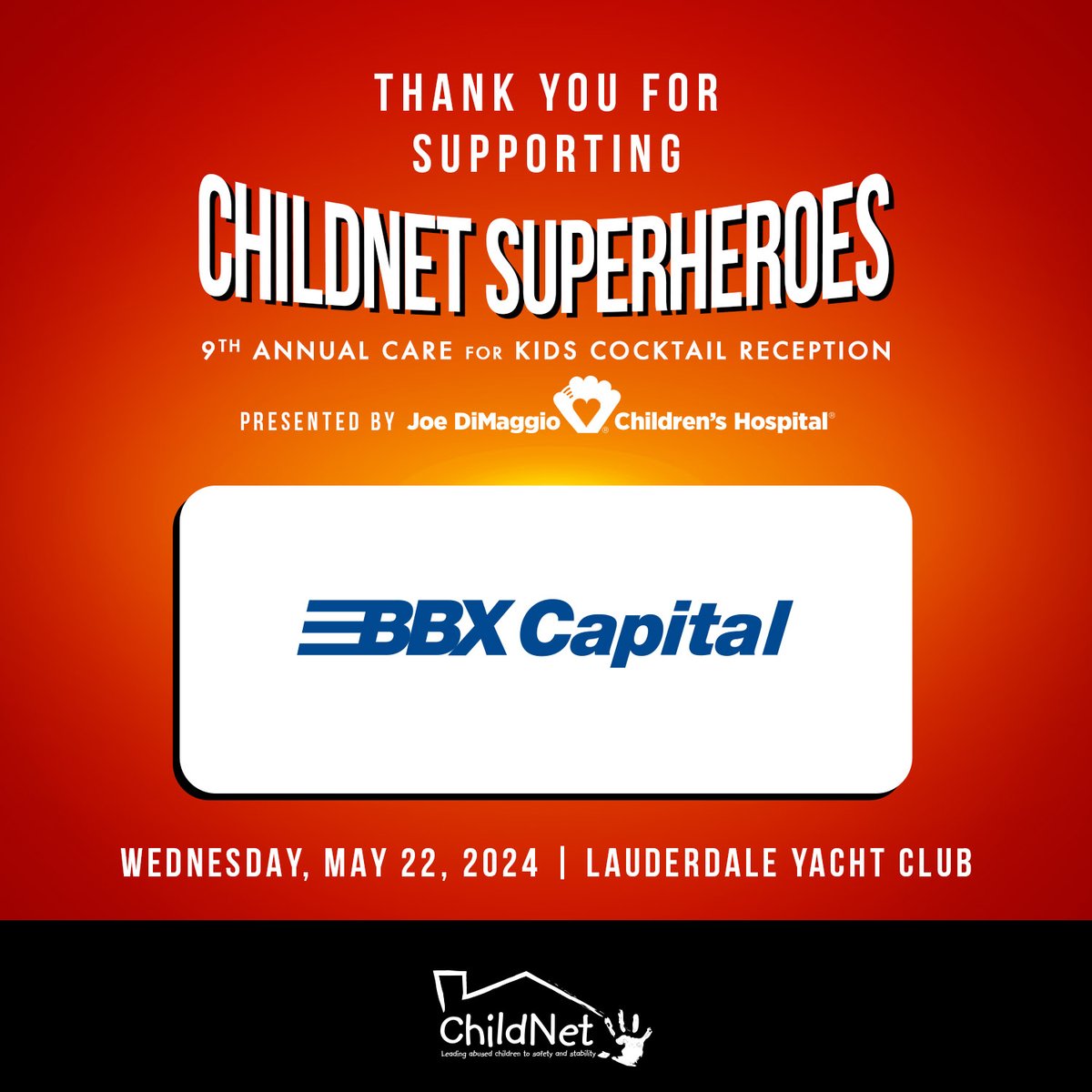 Thank you @bbxcapital for becoming a sponsor of the 9th Annual Care for Kids Cocktail Reception!
