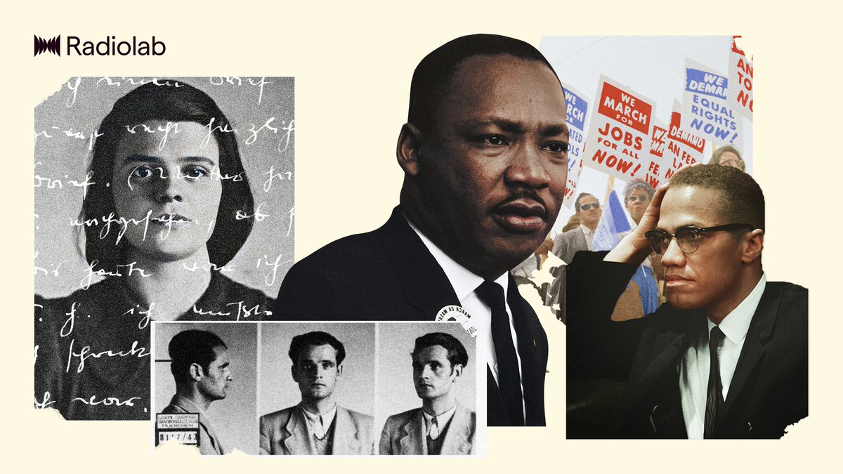 On the show this week, we're sharing an episode from our friends at <a href="/throughlineNPR/">Throughline</a>. What happens when everyone around you is heading in one direction and you have no choice but to dissent. Listen to "Dare to Dissent": bit.ly/3uujYXP